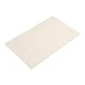 Produktbild: herzbach home Badvorleger 100% Baumwolle | Duschvorleger | 1.000 g/m² | Saugfähig | Waschbar (Creme, 60 x 100 cm)