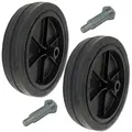 Produktbild: Rasenmäherrad Rad Ø175mm für Handrasenmäher K175*M10 Rasenmäher Rad  2 Stck.