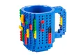 Produktbild: Goods+Gadgets Tasse Brick Mug Tasse mit Bausteinen, Polycarbonat, Kaffeetasse Kaffee-Becher 350ml