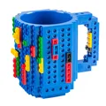Produktbild: Brick Mug Bausteine Kaffeetasse - Bausteine Becher Bauklötze Tasse Kaffeebecher