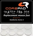 Produktbild: Corepad Skatez PRO 205 Ersatz Mausfüße für SteelSeries Aerox 3 Wired/Steel Series Aerox 3 Wireless