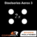 Produktbild: Corepad Skatez SteelSeries Aerox 3 2020 Wired Wireless Ersatz Mausfüße Teflon