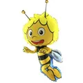 Produktbild: GRABO - Folienballon aus Mylar-Foil, Biene Maya, Sonderform, Mehrfarbig, L138,