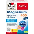 Produktbild: DOPPELHERZ Magnesium 400 mg Tabletten 60 St