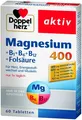 Produktbild:  Aktiv Magnesium 400 Tabletten trägt zur normalen Funktion des Nervensystems bei 60 TABL