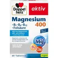 Produktbild: DOPPELHERZ Magnesium 400 mg Tabletten 60 St