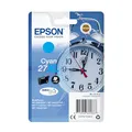 Produktbild: Epson Original 27XL Tinte Wecker (WF-3620DWF, WF-3640DTWF, WF-7110DTW, WF-7210DTW, WF-7610DWF, WF-7620DTWF, WF-7710DWF, WF-7715DWF, WF-7720DTWF), cyan