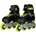 Produktbild: STIGA Tornado Inlines - Größenverstellbare Inlineskates für Kinder – Anfänger Skates mit robuster Schale und Hochleistungsrädern, Komfortables Innenfutter, ideal für wachsende Füße