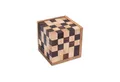 Produktbild: Logoplay Holzspiele Spiel, Schach-Würfel 125 - 3D Cube XL - 3D Puzzle - Knobelspiel mit 25 Bausteinen Holzspielzeug