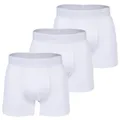 Produktbild: Marc O´Polo Herren Retro Boxer 3-Pack Essentials - Weiss - Größe XXL