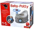 Produktbild: BIG Kleinkind Pflege Töpfchen mit Lenkrad Baby Potty grau 800054801