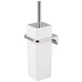 Produktbild: bremermann WC-Garnitur SAVONA inkl. Wandhalterung, Toilettenbürstenhalter, eckig