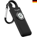 Produktbild: Persönlicher Alarm Schlüsselanhänger Thopeb 130 dB Sirene LED Strob