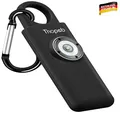 Produktbild: Persönlicher Alarm Schlüsselanhänger Thopeb 130 dB Sirene LED Strob