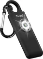 Produktbild: Persönlicher Alarm 130 dB Schlüsselanhänger mit LED-Stroboskoplicht für