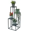 Produktbild: DanDiBo Blumentreppe, Schwarz, Metall, 36x90x36 cm, Wohnzimmer, Wohnzimmertische, Blumenständer
