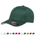 Produktbild: FLEXFIT CAP BASEBALL CAPS graue Unterseite ORIGINAL FLEX FIT MÜTZE BASECAP KAPPE
