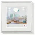 Produktbild: walther + design Lifestyle Kunststoff Bilderrahmen 15x15 cm SILBER