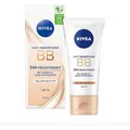 Produktbild: Nivea Tagescreme BB 5in1 Tagespflege, Hell, LSF 15, gegen Hautalterung, mit Bio Jojoba-Öl, alle Hauttypen, 50 ml