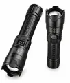 Produktbild: 2x LED Taschenlampe Super Hell Fackel - Taktisches Fackel - Zoom - Wasserfest