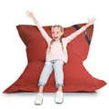 Produktbild: LAZY BAG Riesen-Sitzsack XL 160x125 cm mit 300 Liter | Sitzkissen 2-in-1 für Kinder & Erwachsene | Bequeme Indoor & Outdoor mit 3 Mio. EPS-Perlen für perfekte Ergonomie | Deutscher Marken Hersteller