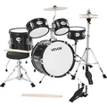 Produktbild: VEVOR Schlagzeug Set, 5-teilig, inkl. 35,6 cm Basstrommel, 20,3 cm Snare, 15,2 cm & 20,3 cm Tomtoms, 25,4 cm Standtom, 25,4 cm Crash-Becken & 20,3 ...