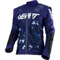 Produktbild: Leatt 4.5 X-Flow Motocross Jacke, weiss-blau, Größe S für Männer