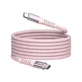 Produktbild: Verbatim Sync&Charge 60W 120cm USB-C/USB-C Magnetic pink 31853