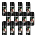 Produktbild: AXE Bodyspray Africa 12x 150ml Deospray Deodorant Männerdeo Deo Herren Männer