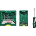 Produktbild: Bosch Zubehör 25+15+1 Mini-X-Line Sets plus Griff (3-8 mm (Holzbohrer)) (2607017655)