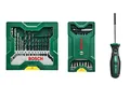 Produktbild: Bosch Accessories 25 + 15 + 1 Mini-X-Line Set plus Griff (für Metall, Holz, Stein, Zubehör Bohrmaschine)