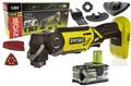 Produktbild: Ryobi Akku-Multifunktionswerkzeug Multitool R18MT-0 + Akku 5,0 Ah 18 V RB18L50
