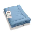 Produktbild: pic Bear Krabbeldecke aus 100% Baumwoll-Musselin: Extra weiche Spieldecke, 95x135 cm - Perfekt für Babys und Kleinkinder (airy Blue)
