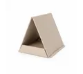 Produktbild: Lyveo Katzenhaus mit Kratzpappe 40x38,5x40cm faltbare Katzenhöhle Katzenbett Katzenzelt, zum Kratzen, Schlafen & Verstecken
