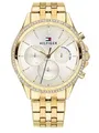 Produktbild: Tommy Hilfiger Damenuhr 1781977 Gold/Silber Design