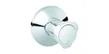 Produktbild: GROHE Unterputzventil-Oberbau Costa Markierung blau, EBT 15-35mm chrom