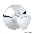 Produktbild: GROHE Costa UP-Ventil Oberbau 10-35 mm Markierung blau, verchromt 19854001