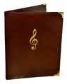 Produktbild: Chormappe A4 Notenmappe Classic Bordeaux  Rolf Handschuch Chor Auftrittsmappe