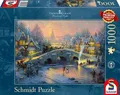 Produktbild: Winterliches Dorf (Puzzle) Thomas Kinkade Spiel In Spielebox 58450 Deutsch 2008