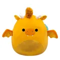 Produktbild: Squishmallows SQCR06637 - Mister der goldene Drache 40 cm, offizielles Jazwares Plüsch, superweiches Kuscheltier