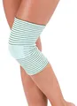 Produktbild: VITALmaxx Kniebandage | Mit wärmeleitenden Kupferfäden | Sanfte Kompression bei Kniebeschwerden wie Schwellungen, Arthrose, Rheuma u.v.m. | Ideal zur Stabilisierung des Kniegelenks [Unisex ]