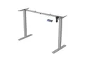 Produktbild: SVITA Schreibtisch JIRI, Schreibtischgestell, höhenverstellbar, mit Breitenanpassung, Grau