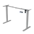 Produktbild: SVITA JIRI Schreibtisch-Gestell elektrisch höhenverstellbar Metall Grau