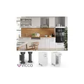 Produktbild: VICCO Schubunterschrank 40 cm Weiß Küchenzeile Unterschrank Fame