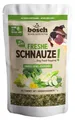 Produktbild: Bosch Freshe Schnauze - Knackig grünes Ackergemüse 1 x 200 g | Topping für Hundefutter | Für Trockenfutter und Nassfutter geeignet | mit frischer Zucchini, Spinat, Brokkoli, Fenchel & Chicorée