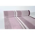 Produktbild: MANK Tischläufer Airlaid Lagos in Beere, 40 cm x 24 m , 1 Stück - Tischtuch stoffähnlich Linien Streifen Struktur
