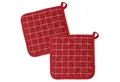 Produktbild: Kracht Topflappen Trockenperle, (Set, 2-tlg., 2-teilig), 2er Set Topflappen, wattiert, ca. 22x22 cm