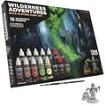 Produktbild: The Army Painter, GameMaster: Wilderness Adventures Role-playing Paint Set, 15x18 ml Warpaints Fanatic Acrylic, 1 GameMaster Drybrush, 1 Free Hard-plastic snap-fit Hag Miniature