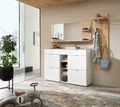 Produktbild: freiraum Garderoben-Set Bari, in Weiß matt, MDF, Spannplatte - 208x202x38cm (BxHxT)