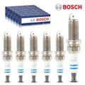 Produktbild: 6X BOSCH 0242236653 ZÜNDKERZEN FÜR BMW 5ER F10 F18 F11 X1 E84 X3 F25 X4 F26 523I